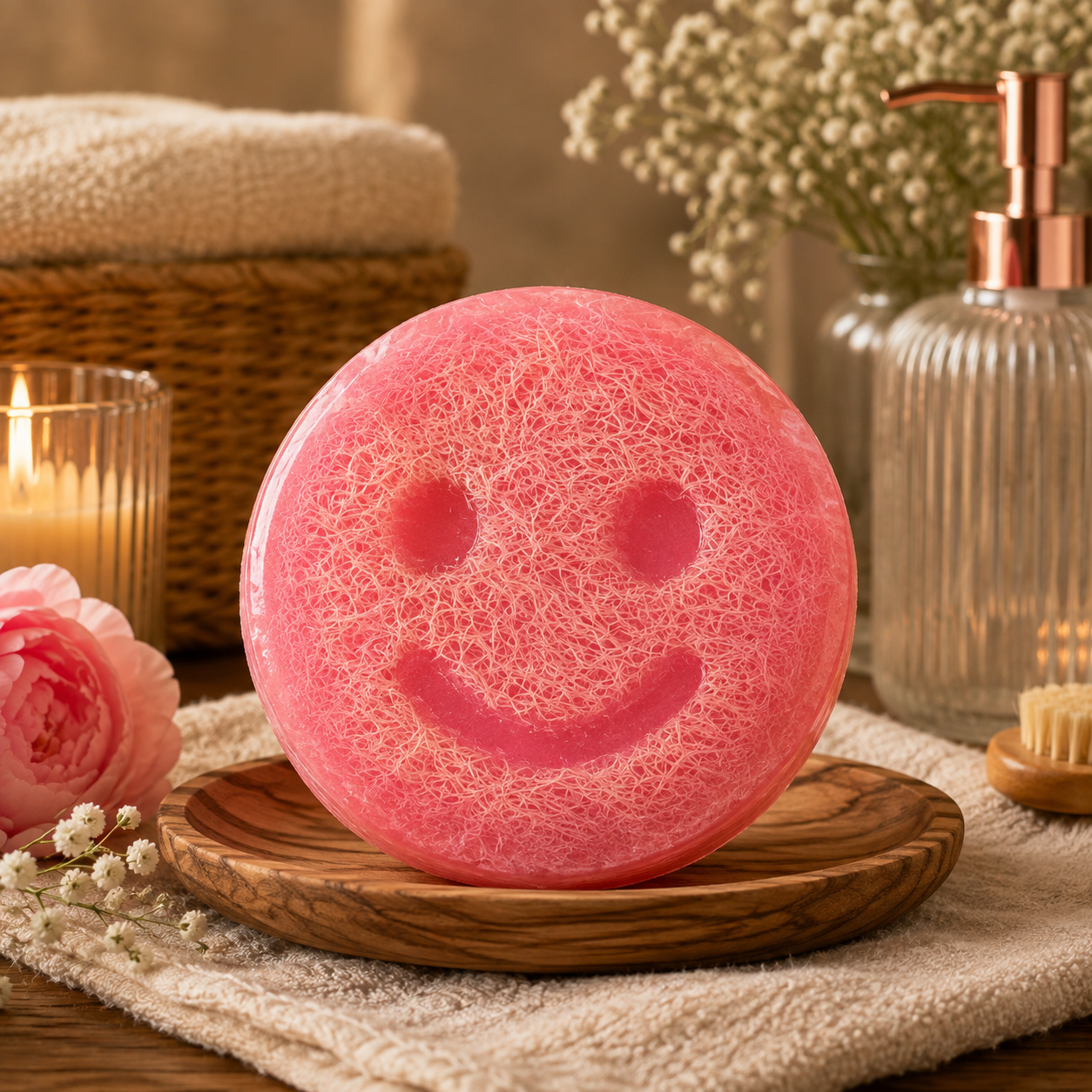 💗 Savon Gommant Happy – Bubblegum 🍬✨