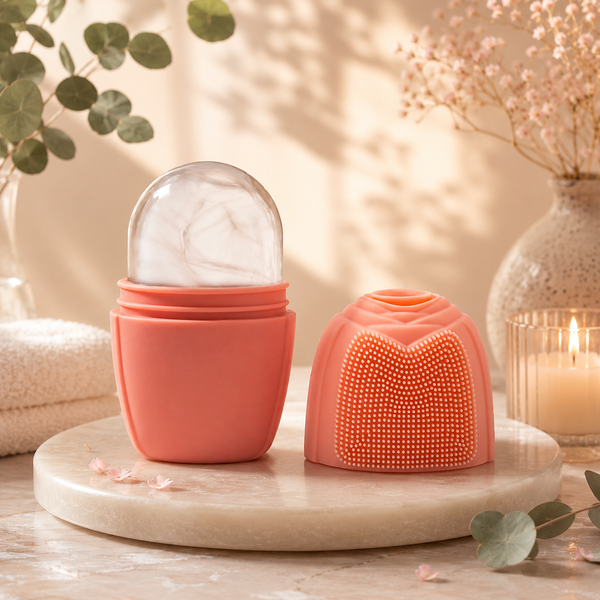 ❄️ Rouleau de Glace en Silicone pour le Visage (Plusieurs coloris au choix)