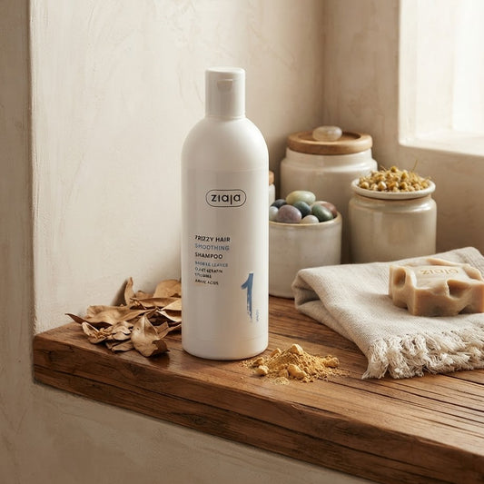 Shampooing Lissant pour Cheveux Frisés aux Feuilles de Baobab 400ml