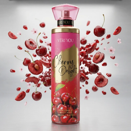 (Précommande) Brume Parfumée à La Cerise – VERI YOU – Votre Sillage Signature (250ml)