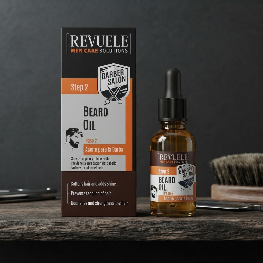 Huile Nourrissante pour Barbe Barber Salon