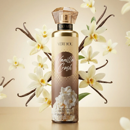 (Précommande) Brume Parfumée Aux FLeurs de Vanille – VERI YOU – Votre Sillage Signature (250ml)