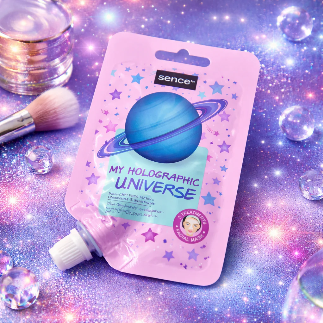 Masque Peel-Off Holographique