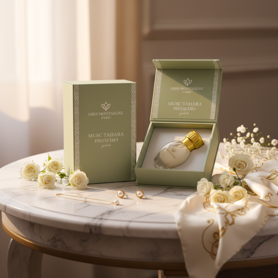 (Précommande) Musc Tahara Pistachio Gelato 12 ml - Gris Montaigne Paris