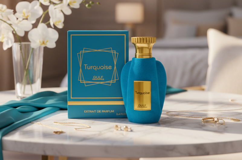 (Précommande) Extrait de Parfum Turquoise 100 ml - Gulf Fragrance