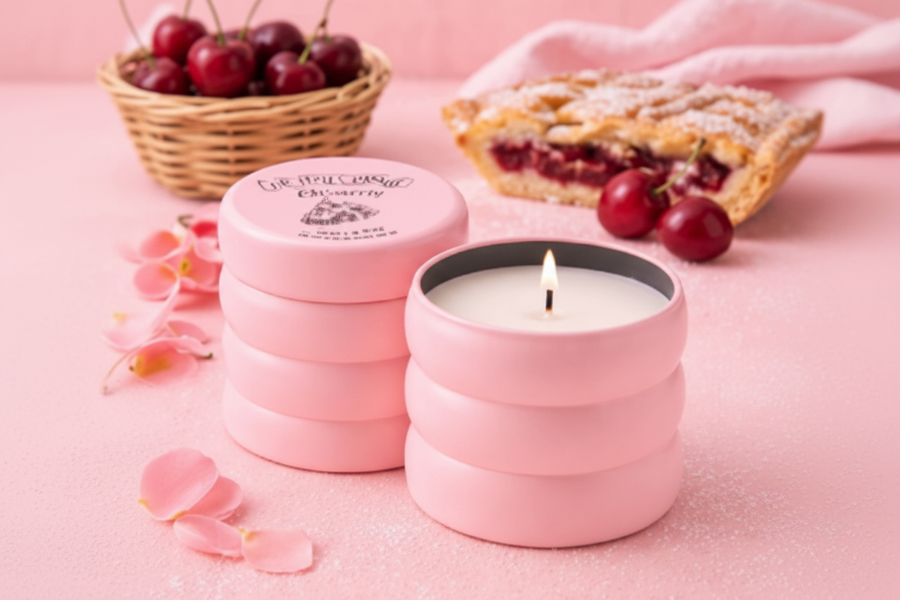 🍒 Bougie parfumée Cherry Pie – The Fruit Company