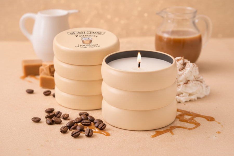 ☕ Bougie parfumée Caramel Latte – The Fruit Company