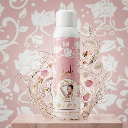 Spray Dépilatoire "Desert Flower" – Douceur Infinie (150ml) Inspiration Yara