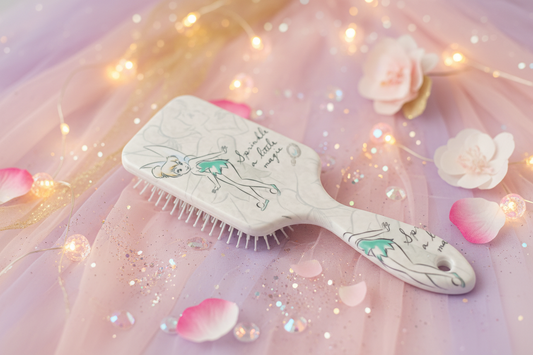 Brosse à cheveux Fée clochette