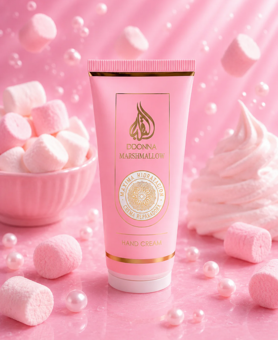 🩷 Crème Mains Marshmallow D’Donna Dubai – 100 ml