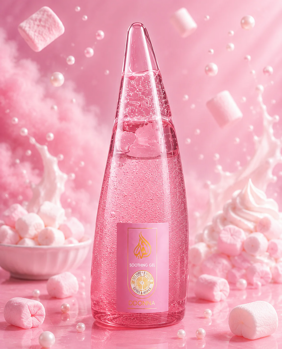 🍬 Gel Hydratant Marshmallow D’Donna Dubai XXL – 260 ml