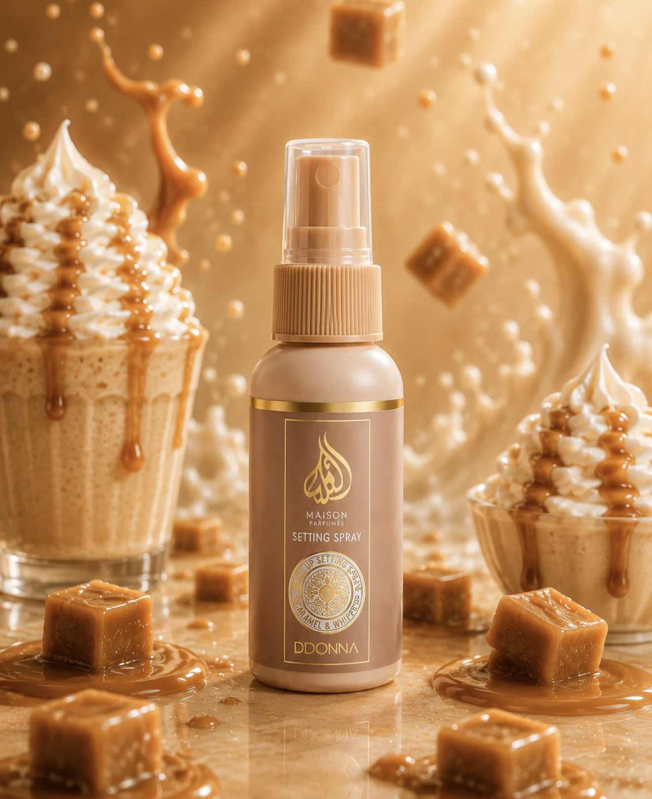 🍮 Spray Fixateur de Maquillage Gourmand D’Donna Dubai