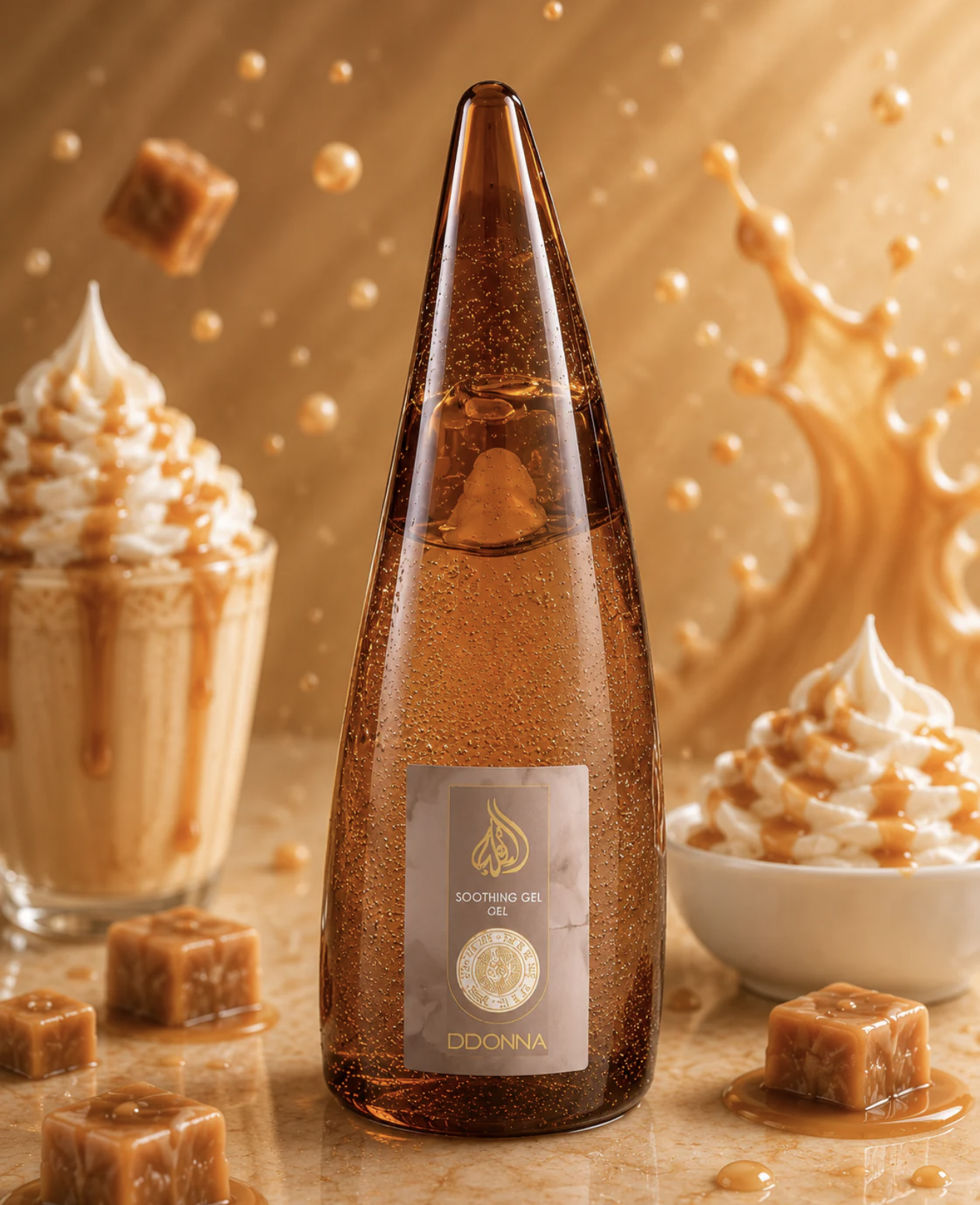 🍮 Gel Hydratant Gourmand D’Donna XXL – 260 ml