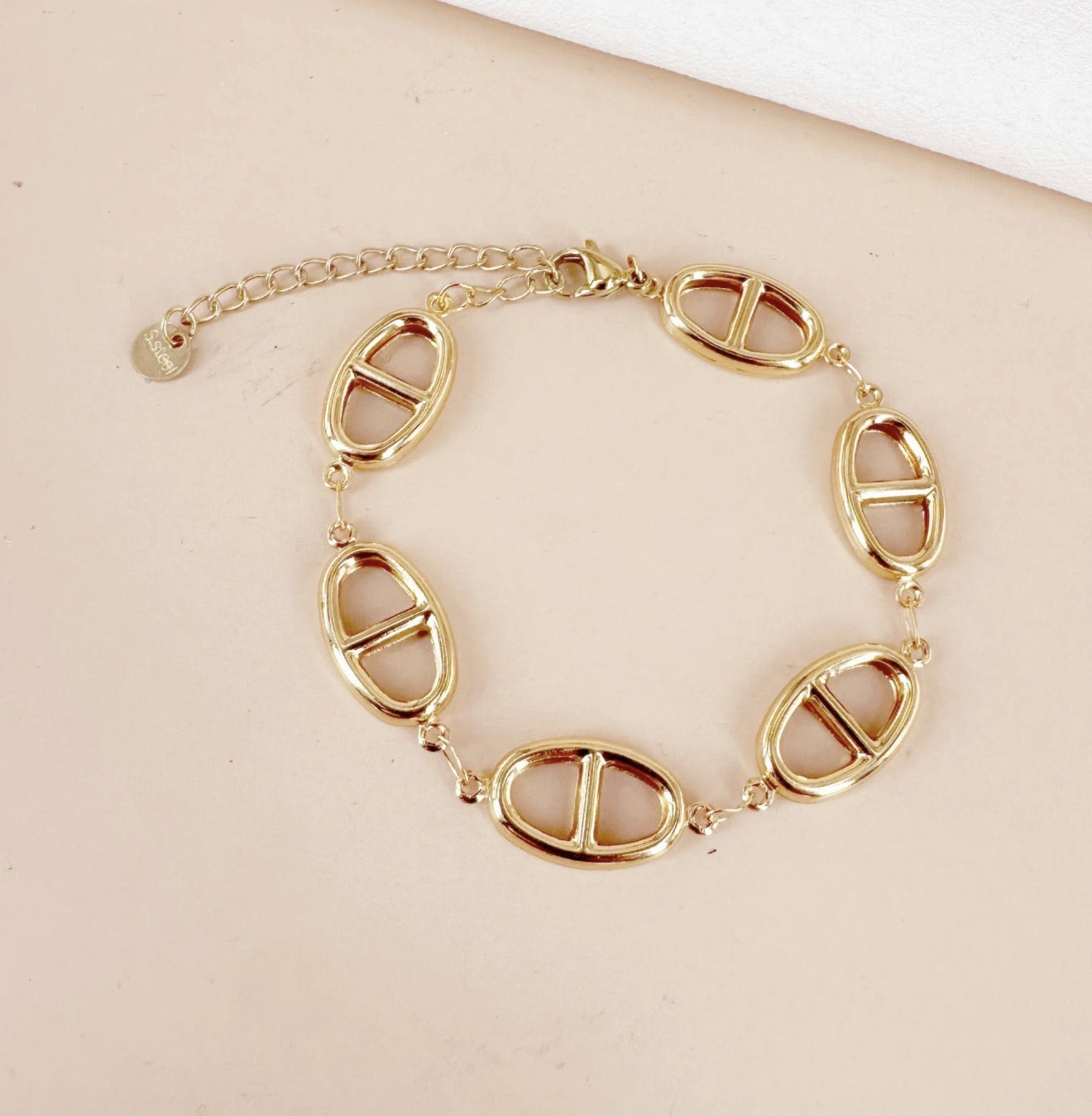 (Précommande) Bracelet maille marine en acier inoxydable