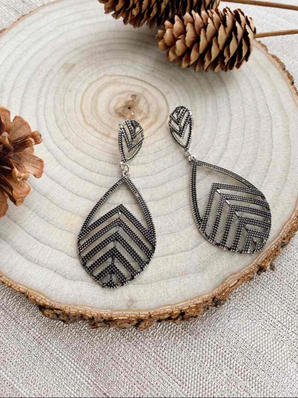 Boucles d’oreilles argenté