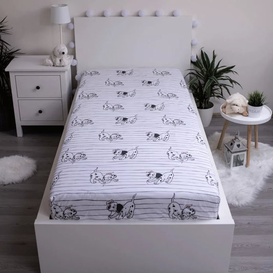 Drap housse 1 personne - Dalmatien