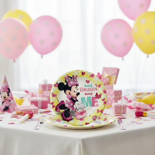 Lot 8 assiettes - Minnie