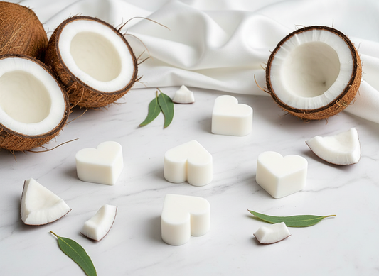 Coeur de savon - Noix de coco