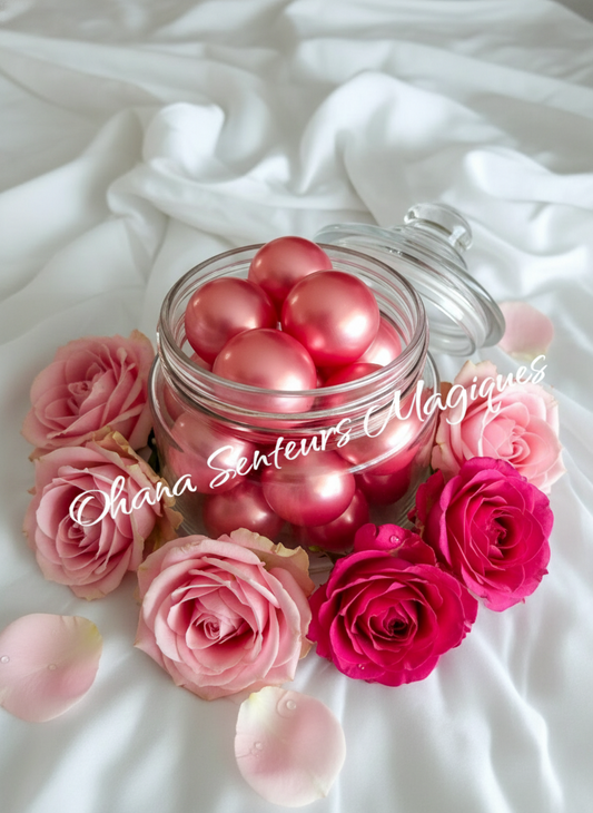 Perle de bain - Rose