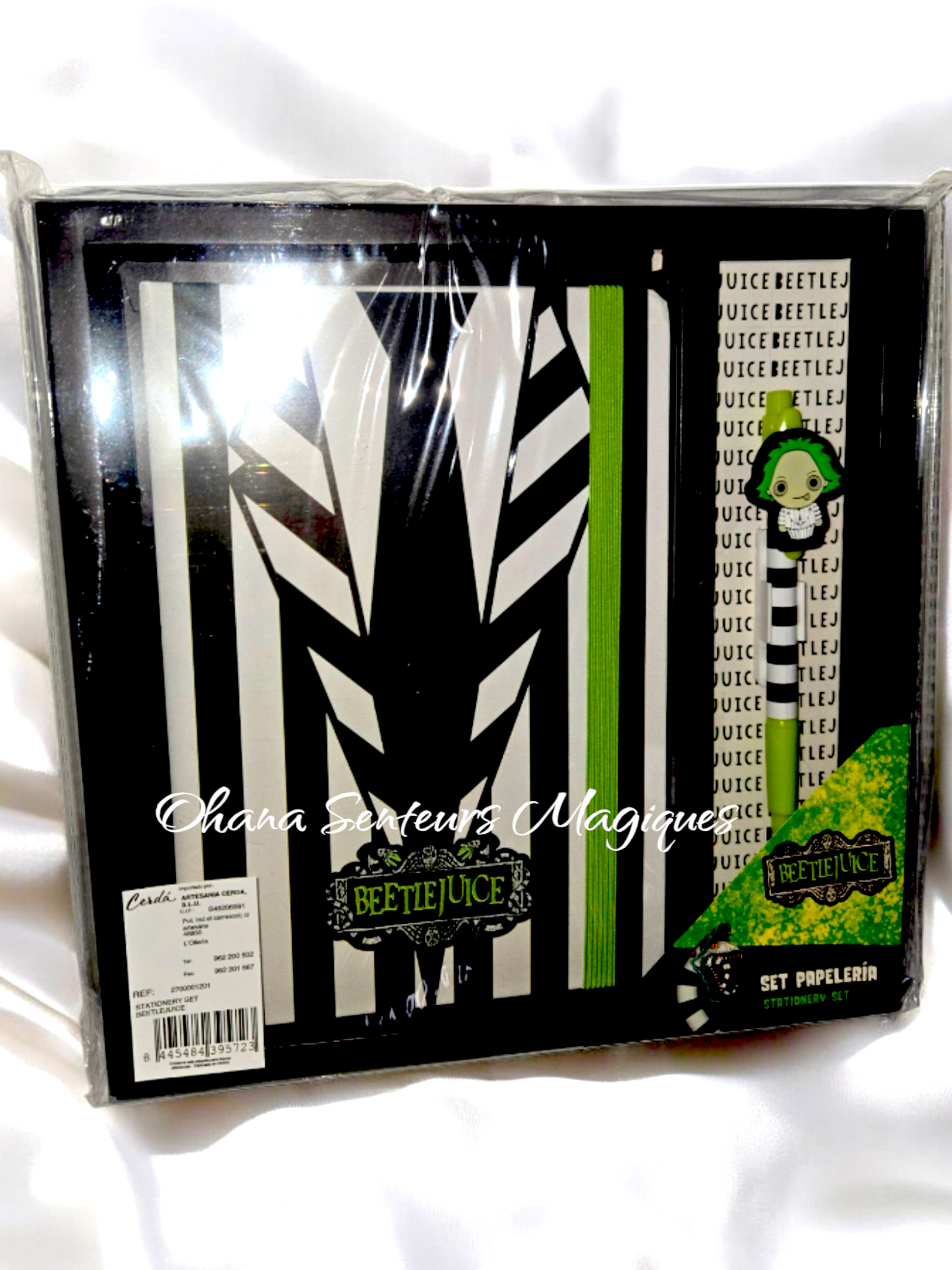 Coffret papeterie - Beetlejuice