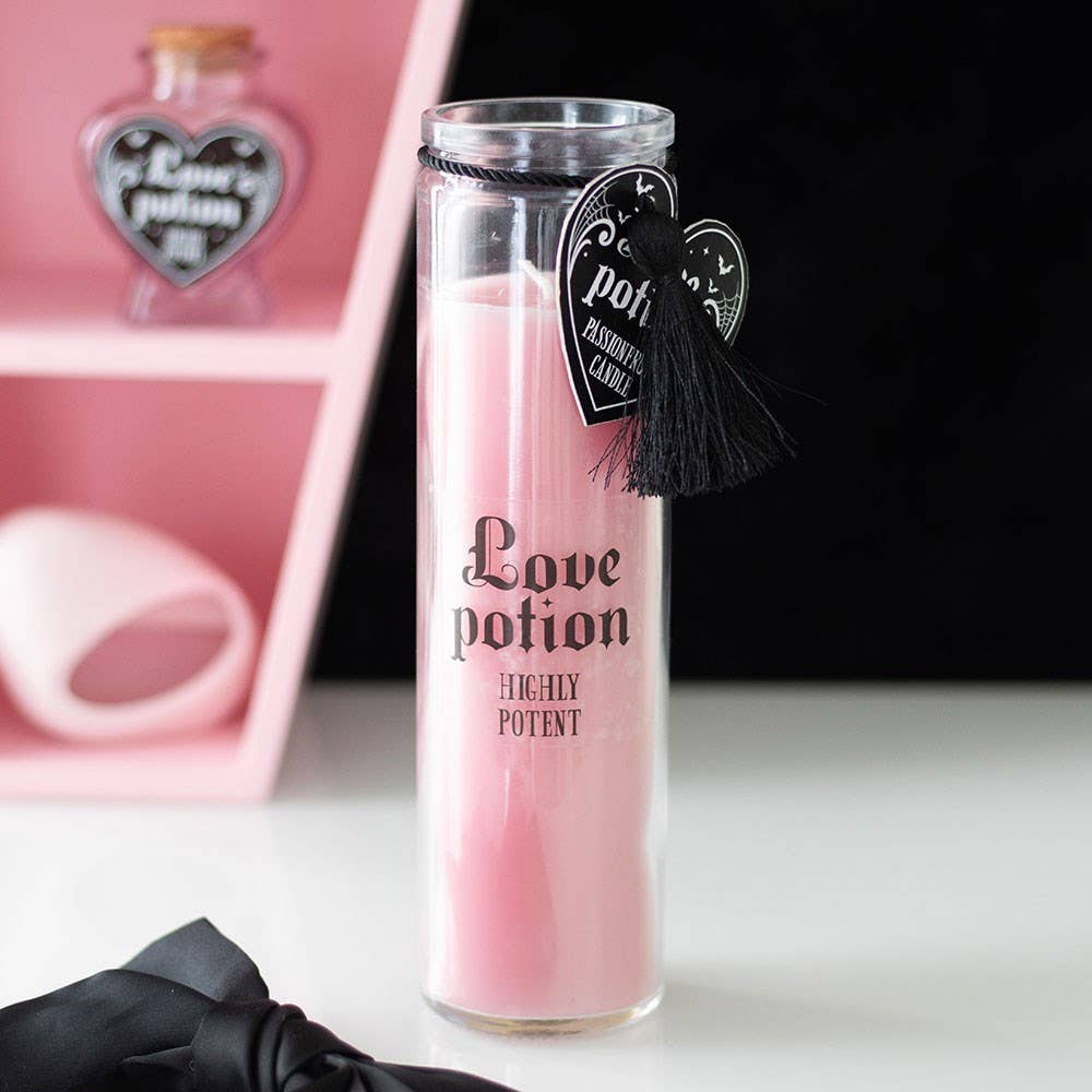 Bougie en tube « Potion d'amour » au fruit de la passion