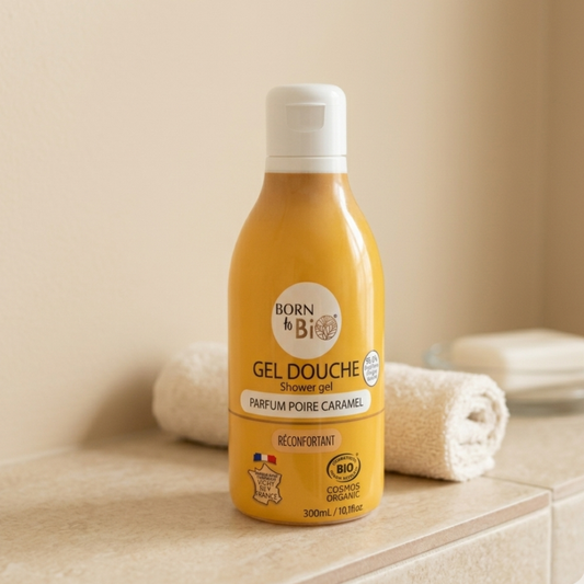 Gel douche Poire Caramel Cerfitifé Bio - 300mL