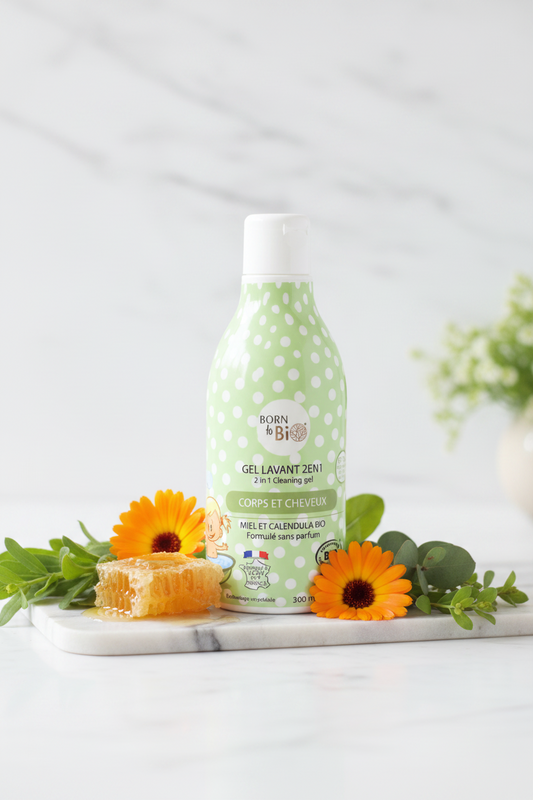 GEL LAVANT 2EN1 -  300 ML - CORPS ET CHEVEUX pour bébés