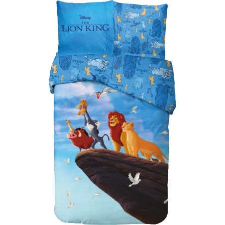Parure de lit 1 personne - Roi lion