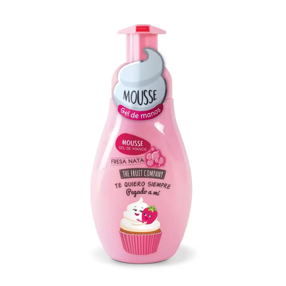 Gel moussant main - Fraise/crème