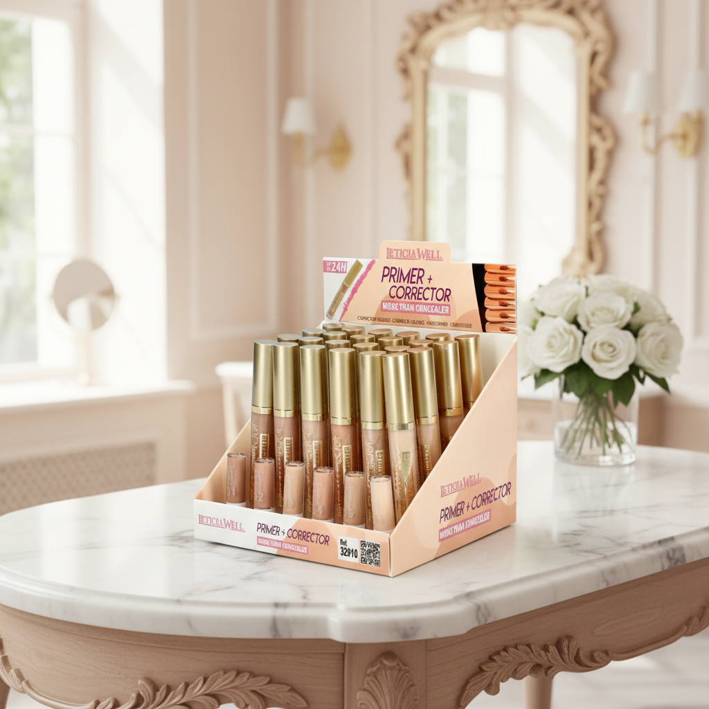 Correcteur de teint et base liquide