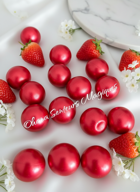 Perle de bain - Fraise