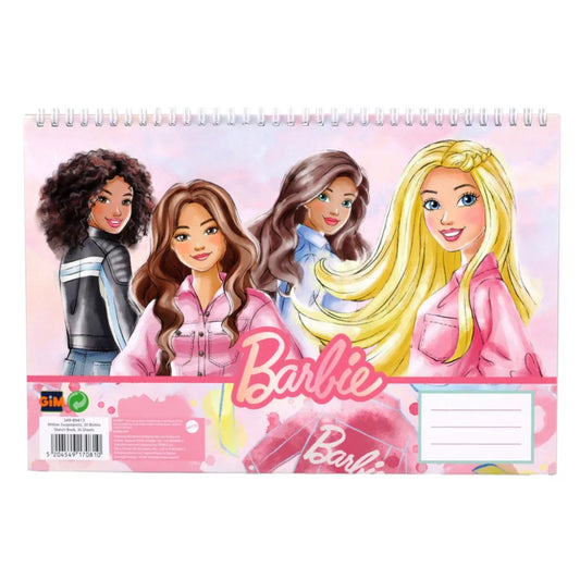 (Précommande) Carnet de croquis à spirale A/4 Barbie