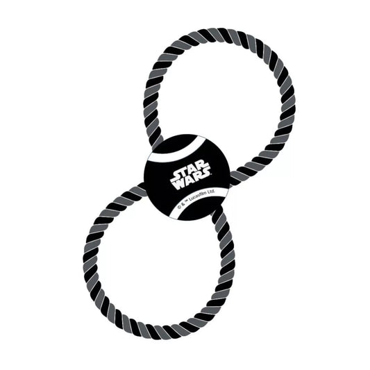 (Précommande) Jouet pour chien Star Wars avec balle de tennis et corde