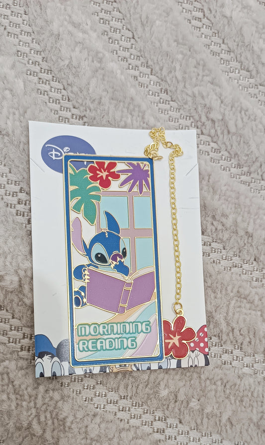 Marque pages métalique Stitch