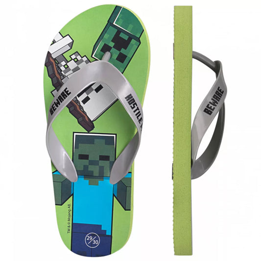 (Précommande)Tongs Minecraft pour enfants