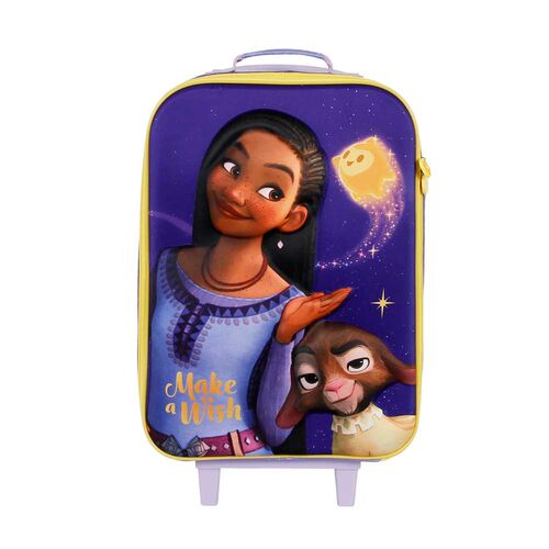 (Précommande) Valise à roulettes Disney Wish 3D