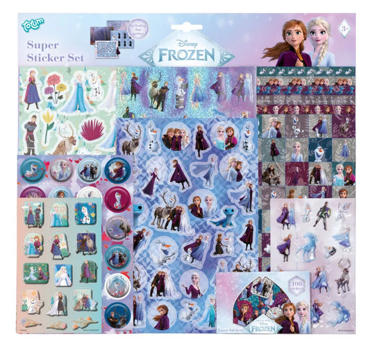 Jeux et autocollants Reine des neiges