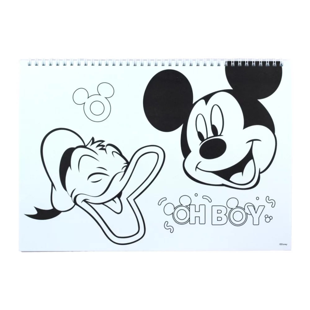 (Précommande) Carnet de croquis à spirale A/4 Mickey