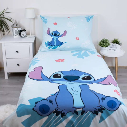 Parure de lit 1 personne Stitch