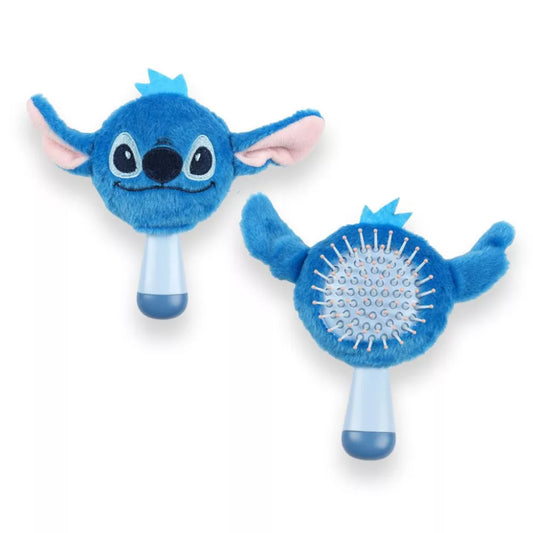 (Précommande) Brosse à cheveux mini peluche bleue Stitch 13 cm