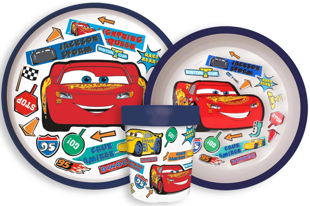 (Précommande) Service de table antidérapant Disney Cars