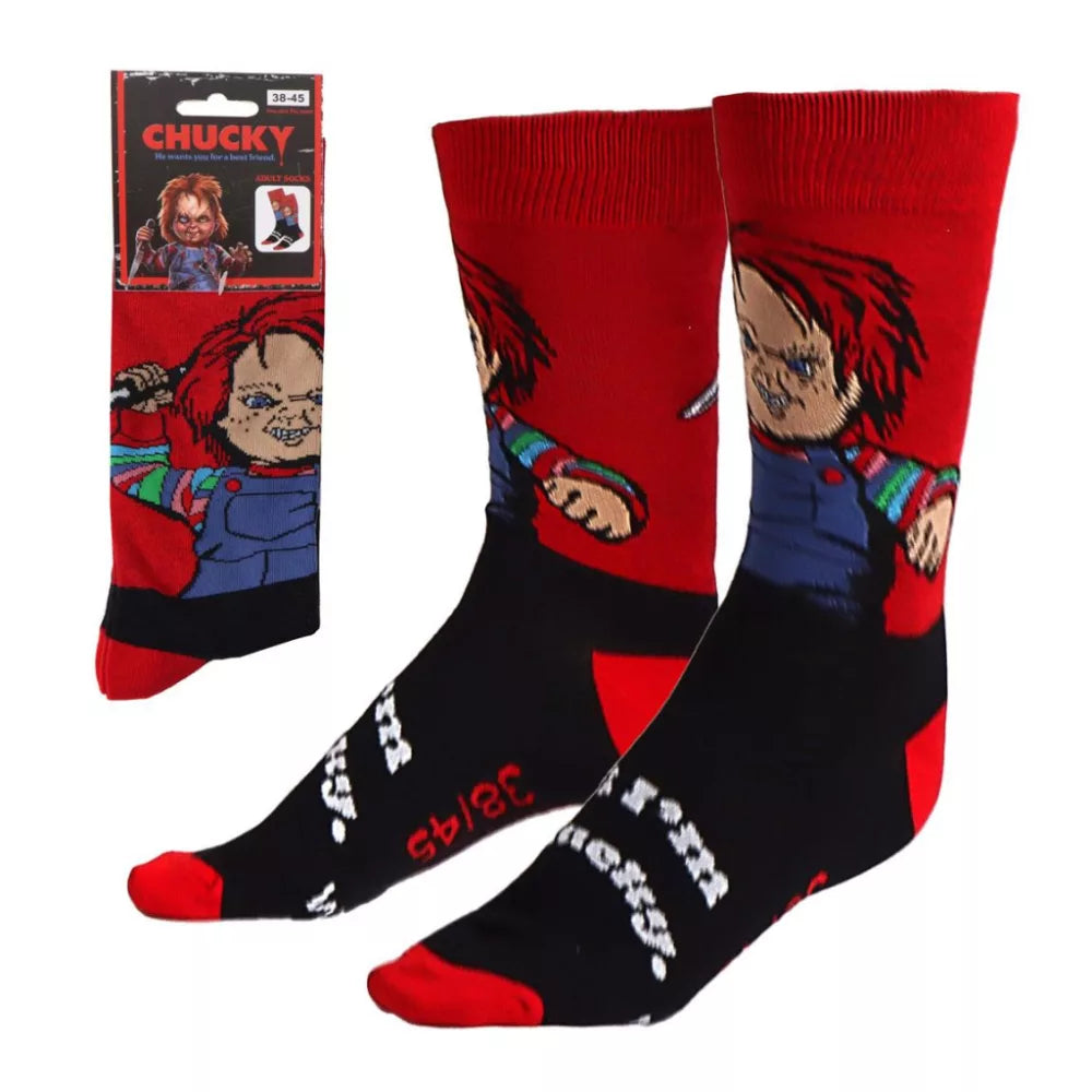 Chaussettes longues Chucky pour adultes 38/45