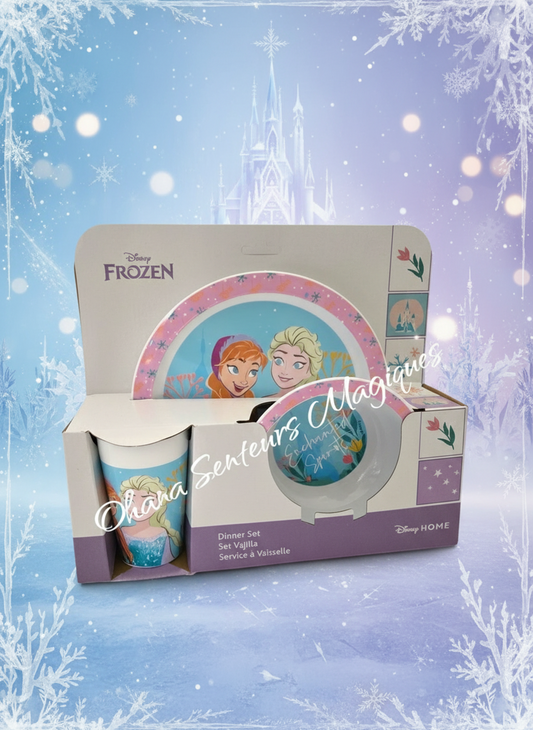 Coffret vaisselle - Reine des neiges