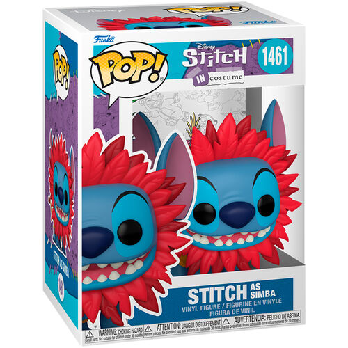 Figurine POP Disney Stitch en Simba