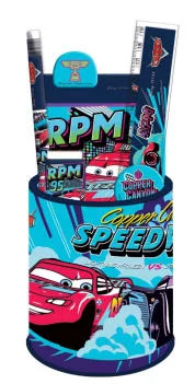 (Précommande) Ensemble de papeterie Cars 7 pièces