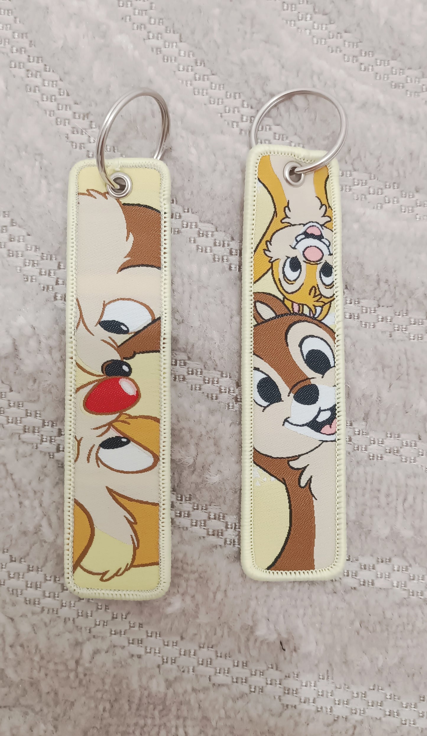 Porte clés Tic et Tac