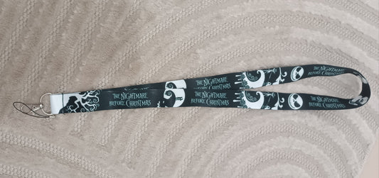 Lanière pour badge ou clés L'étrange Noël de monsieur Jack