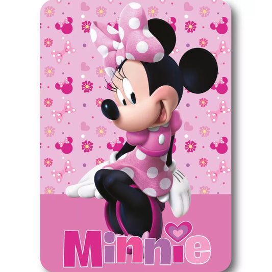 (Précommande) Couverture polaire Disney Minnie 100x140cm