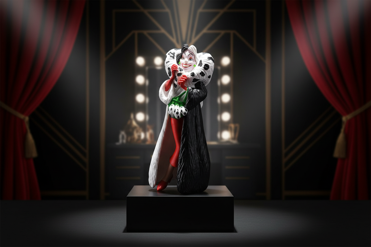 (Précommande) Cruella Figurine 101 Dalmatiens Disney 9cm