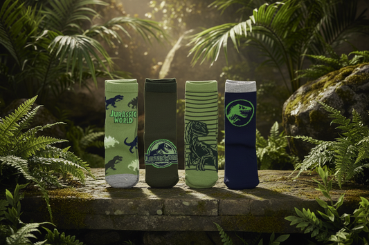 Lot de 4 paires de chaussettes Jurassic World 27/30
